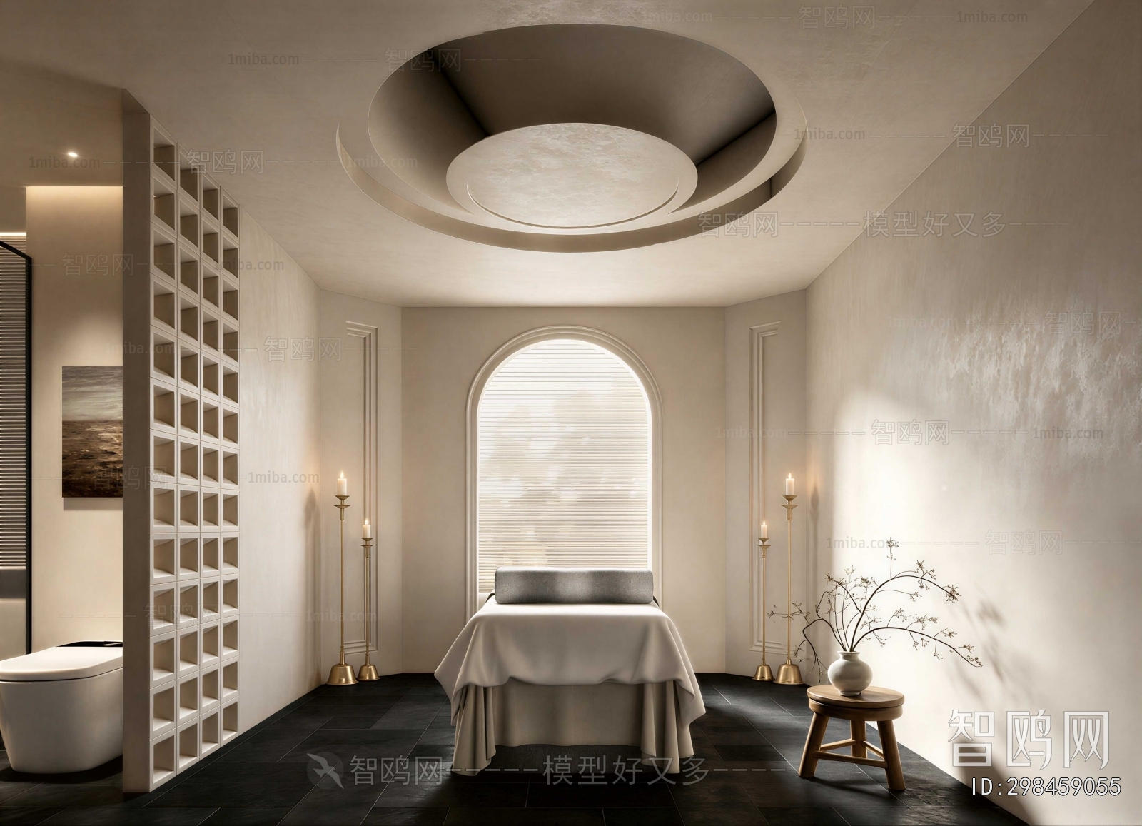 Wabi-sabi Style Beauty Salon