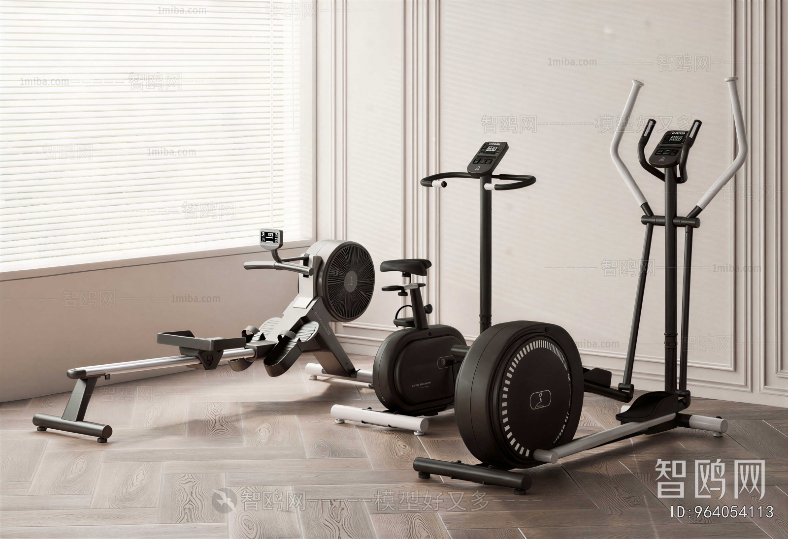 Modern Fitness Equipment