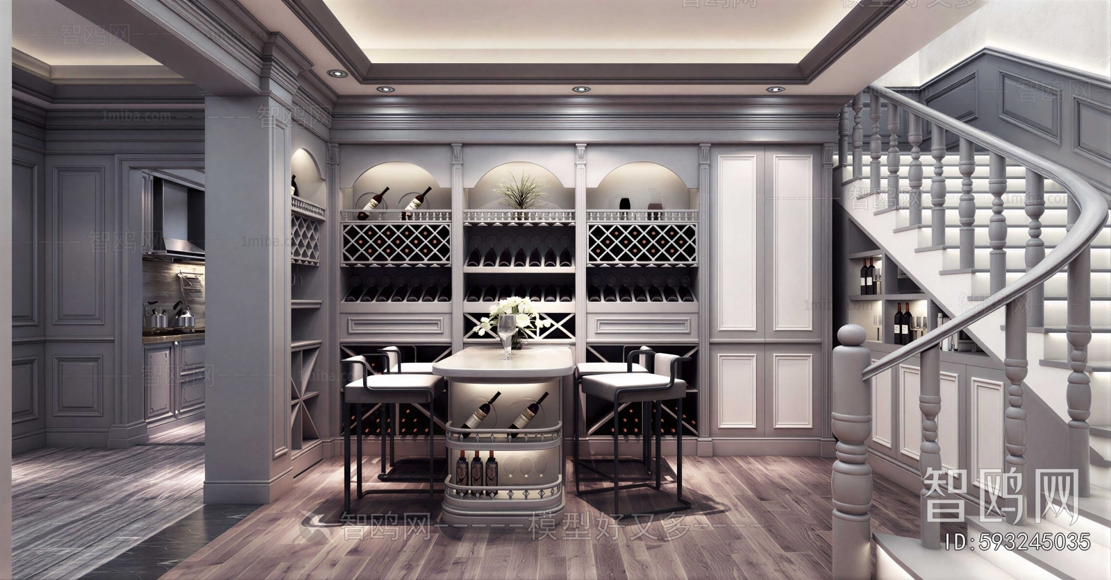European Style Wine Cellar/Wine Tasting Room