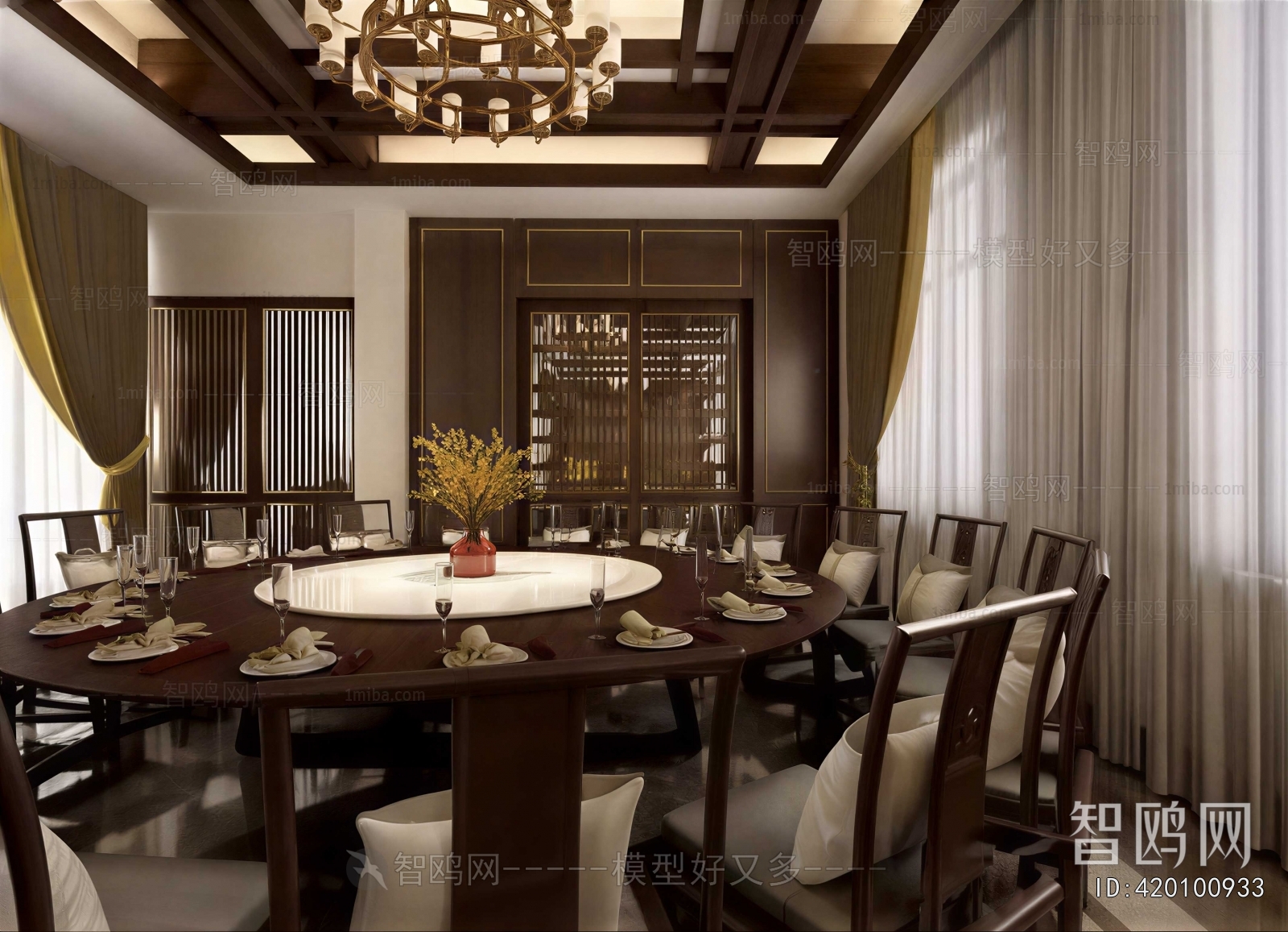 New Chinese Style Restaurant Box