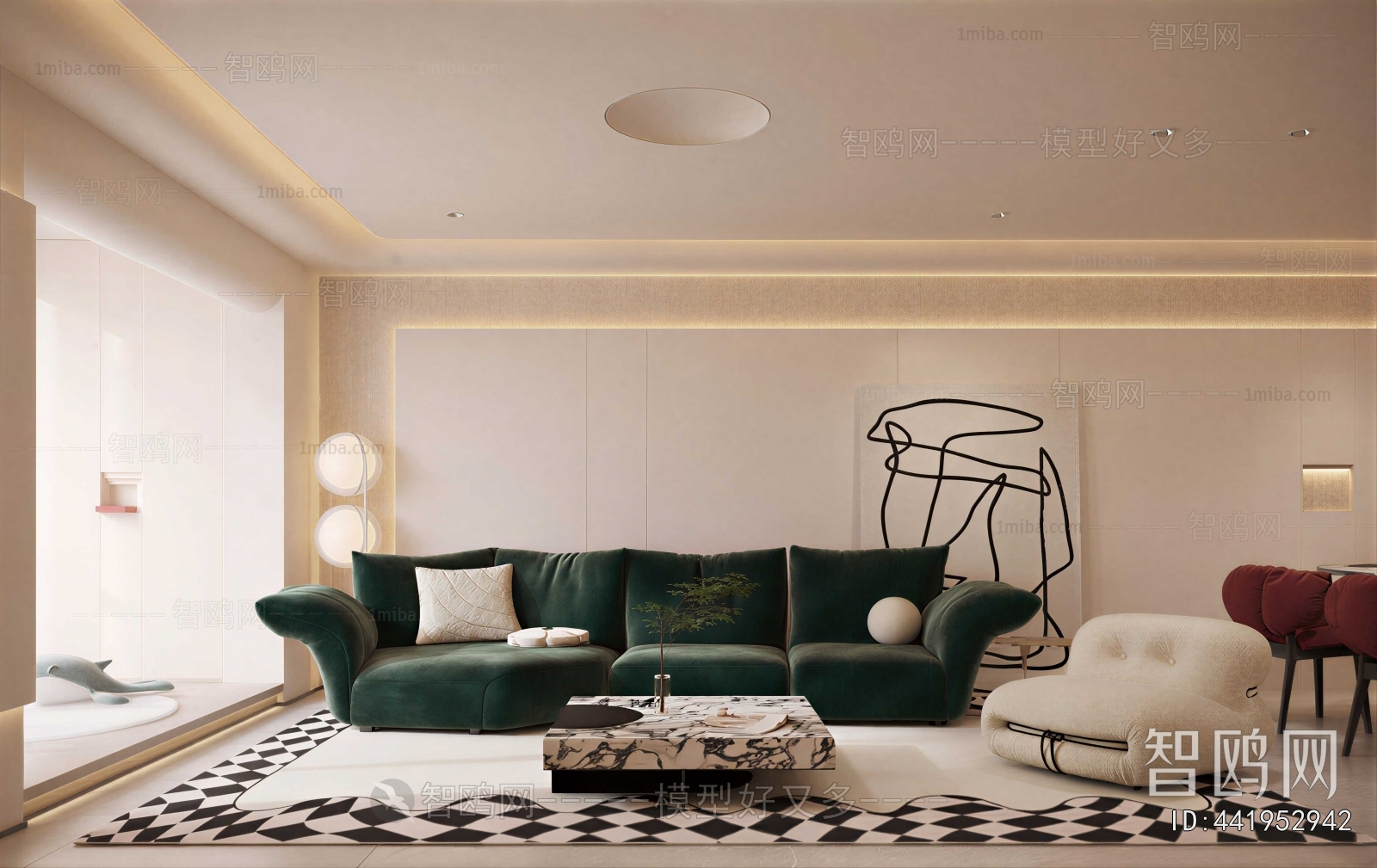 Modern A Living Room