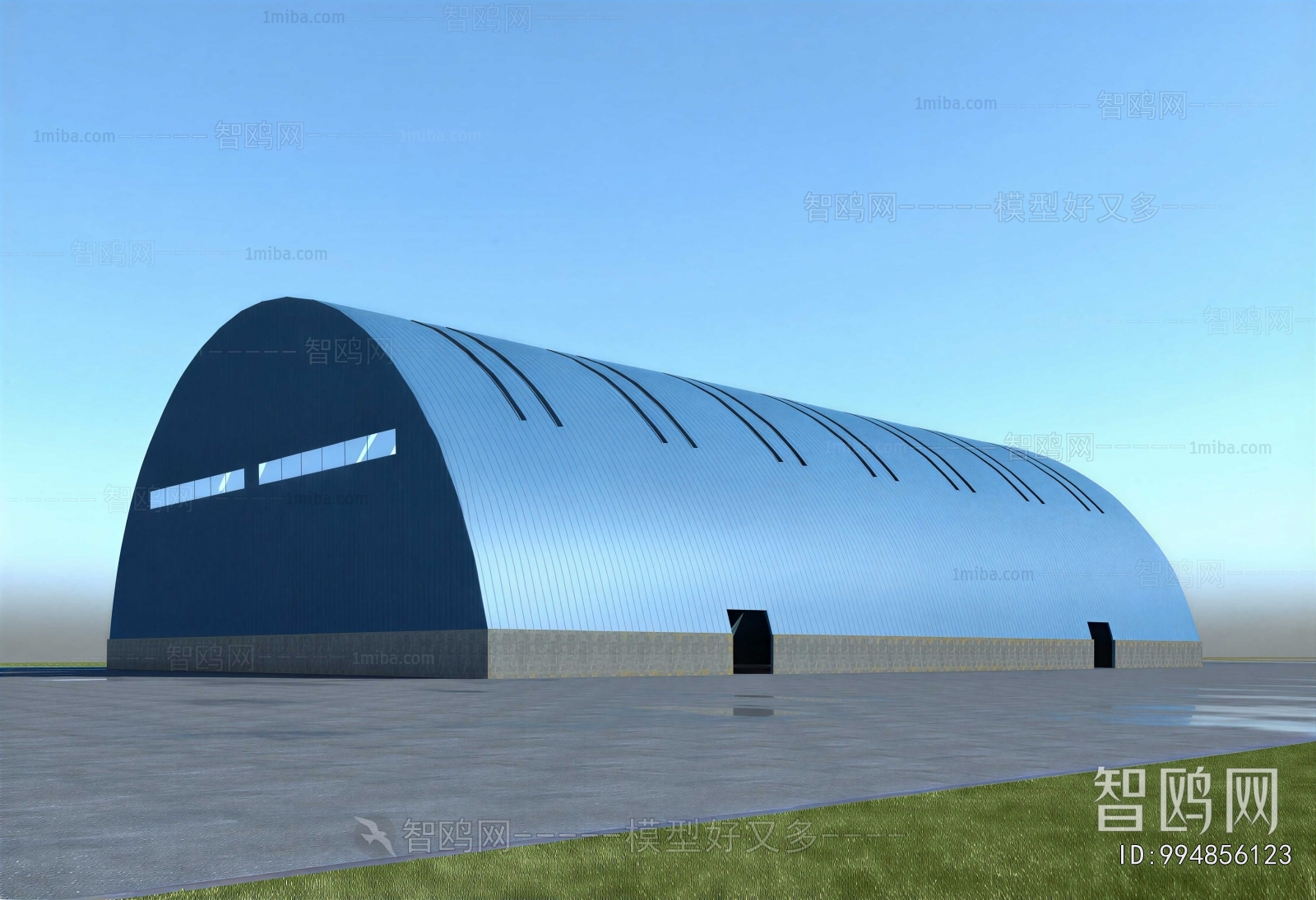 Modern Industrial Building