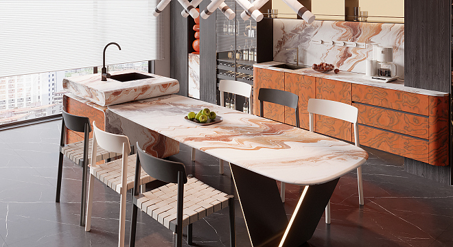 Modern Dining Table And Chairs
