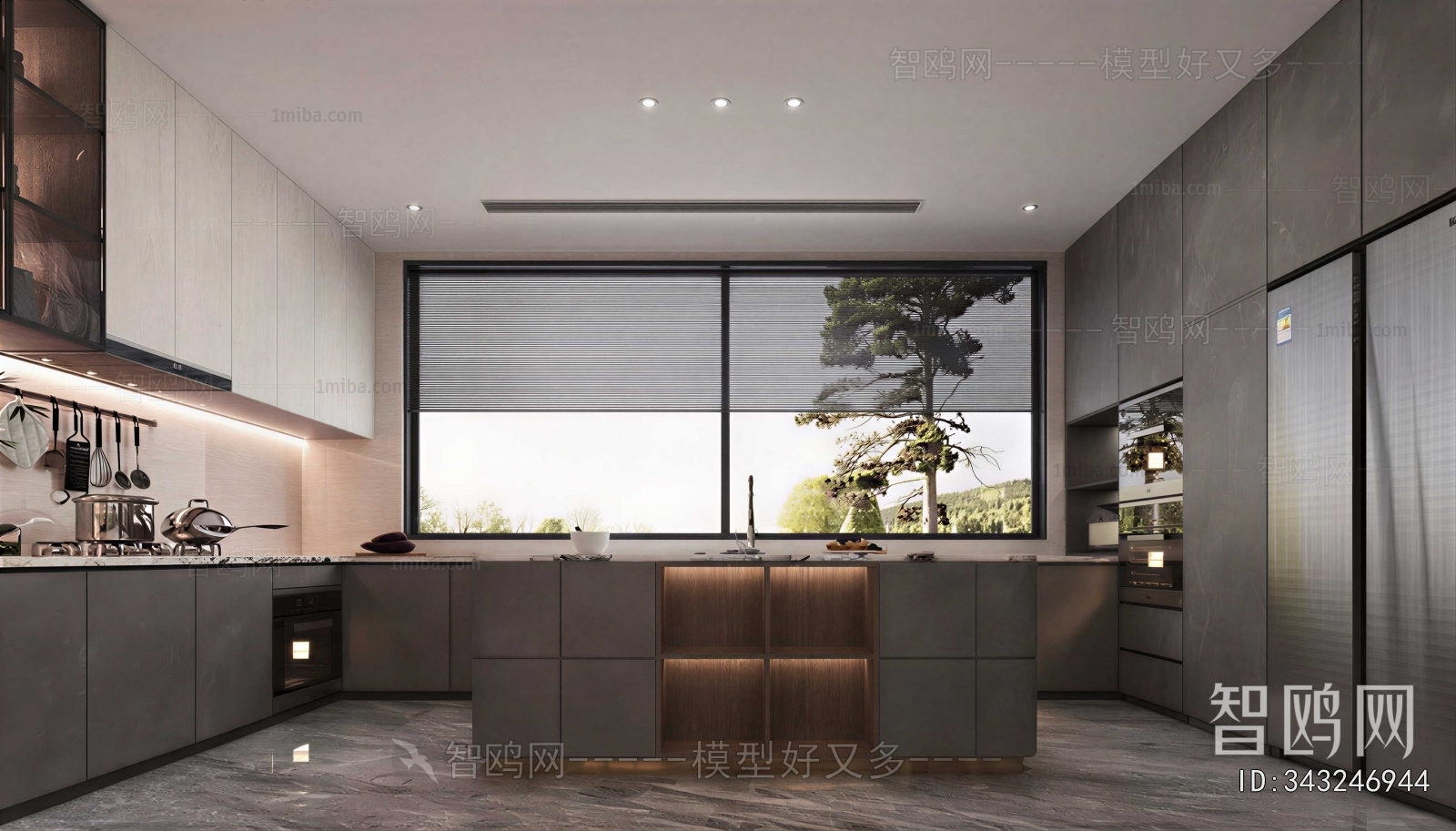 Modern The Kitchen