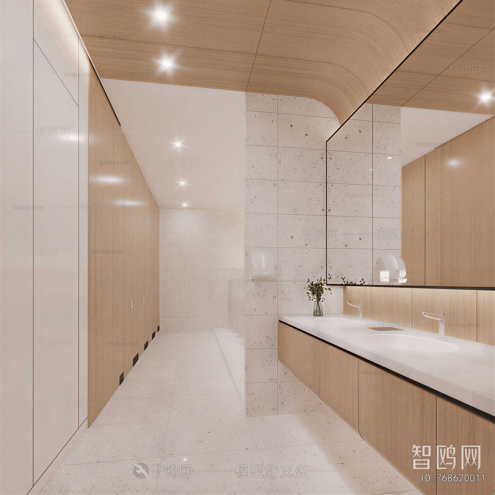 Modern Public Toilet