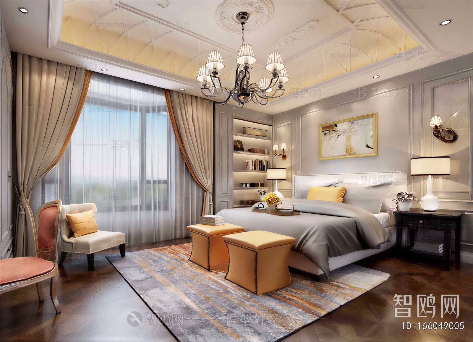 European Style Bedroom