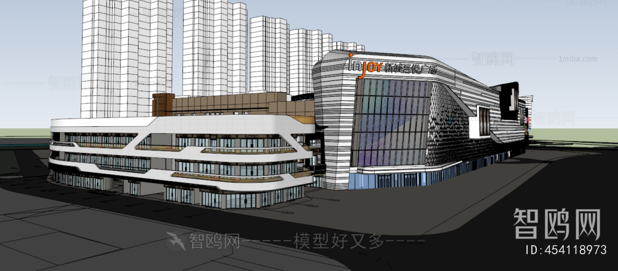 Modern Appearance Of Commercial Building