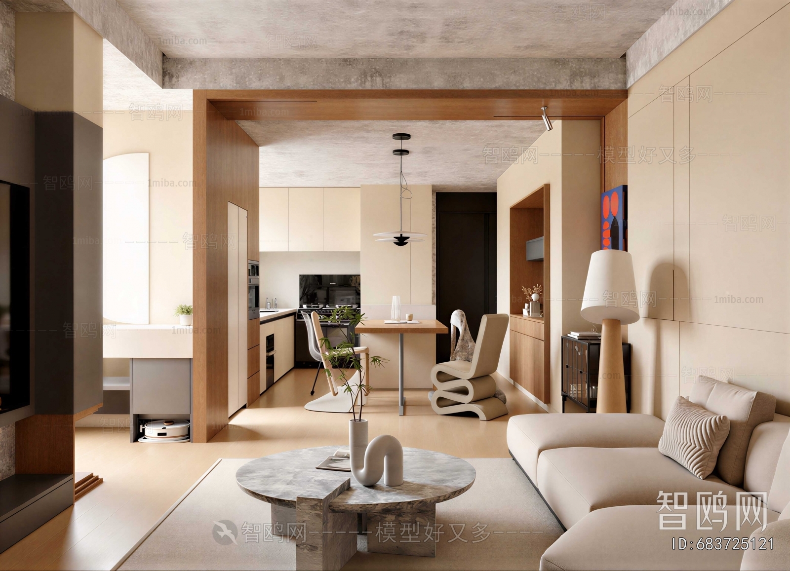 Modern A Living Room
