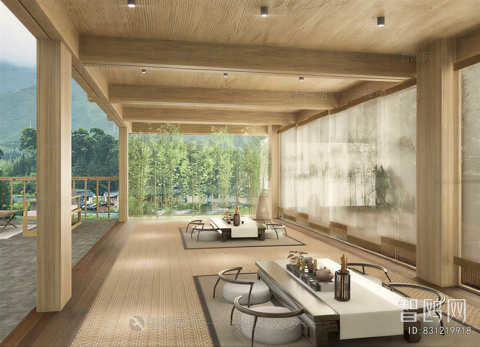 Japanese Style Teahouse Tea House