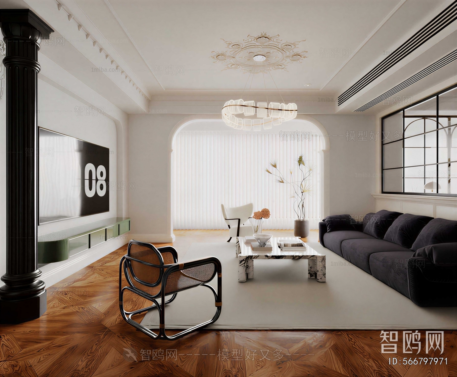 French Style A Living Room
