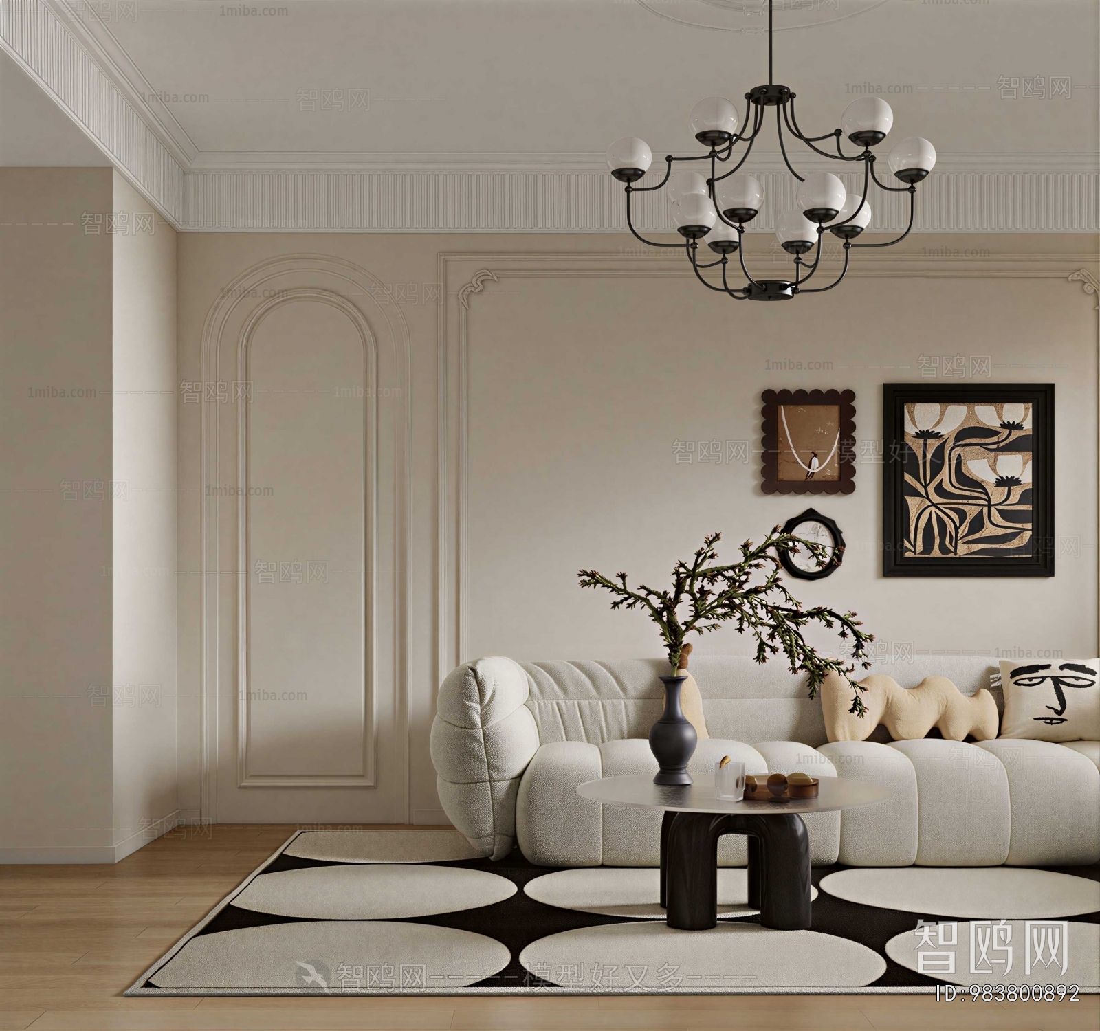 French Style A Living Room