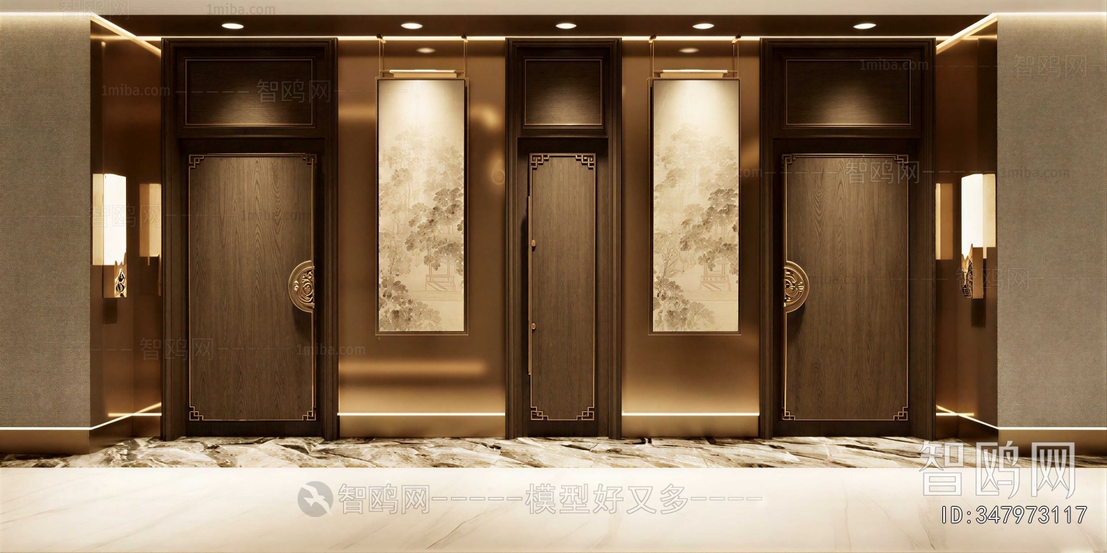 New Chinese Style Corridor