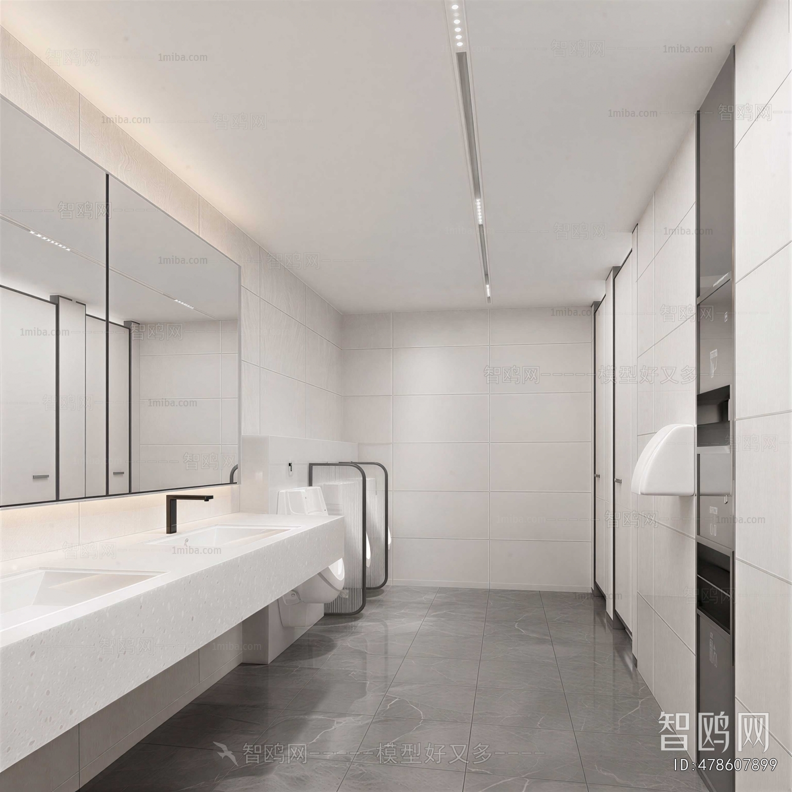 Modern Public Toilet