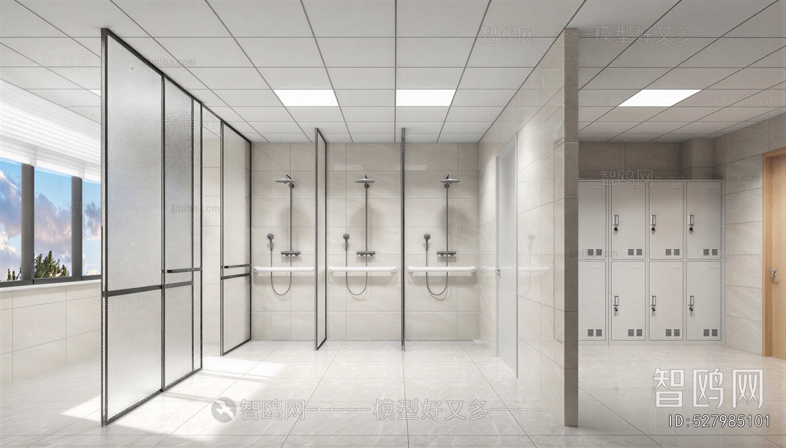 Modern Public Toilet