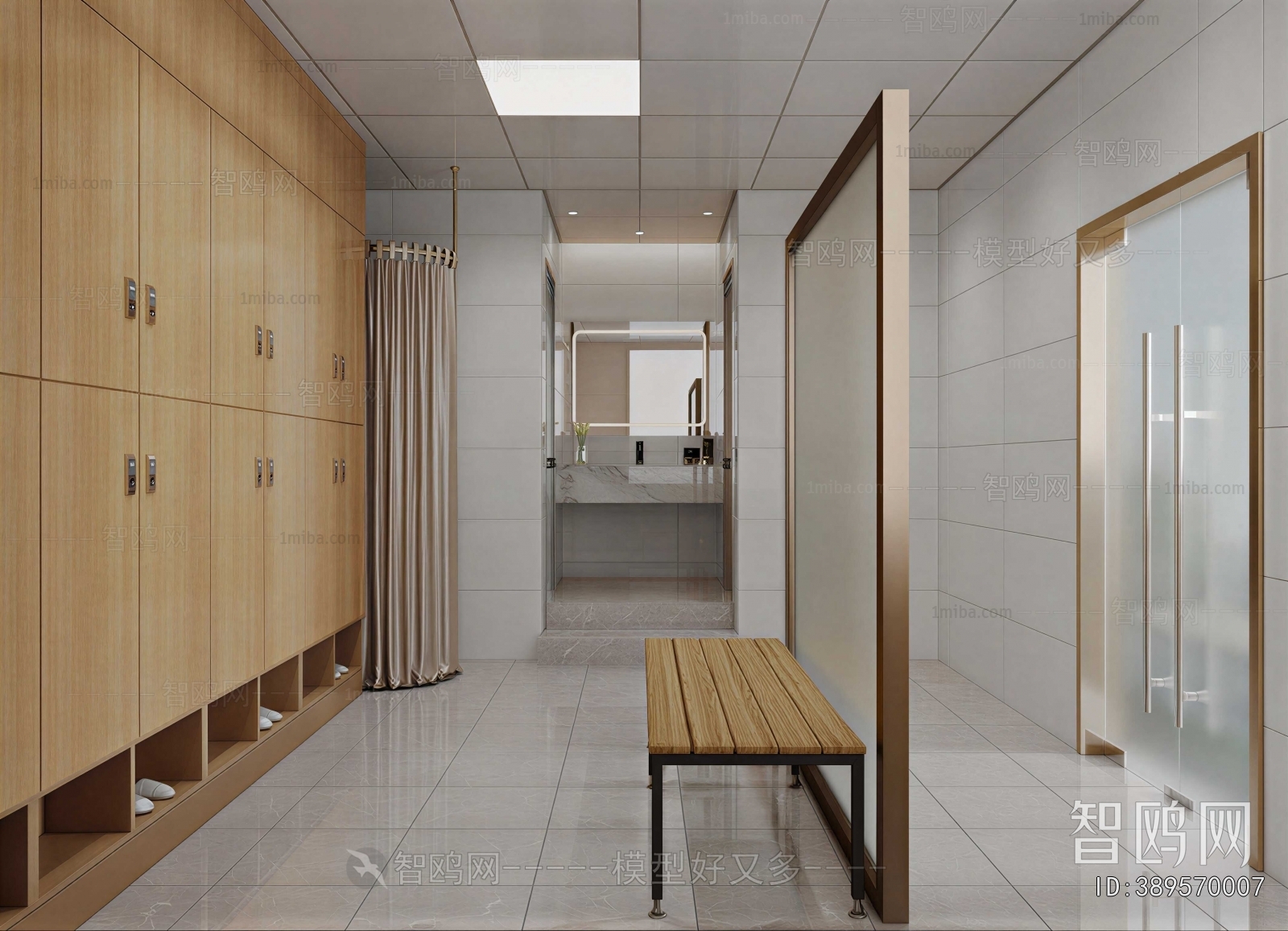 Modern Changing Room