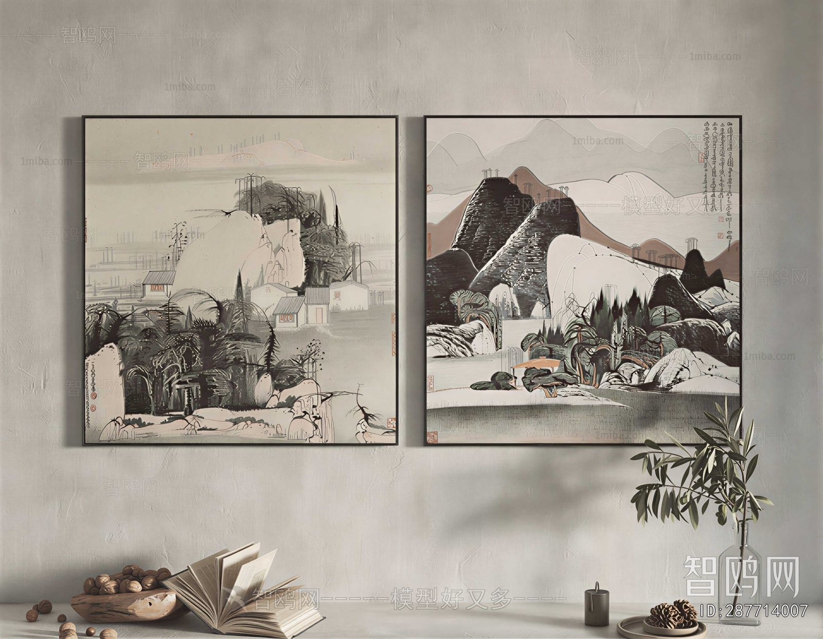 New Chinese Style Painting