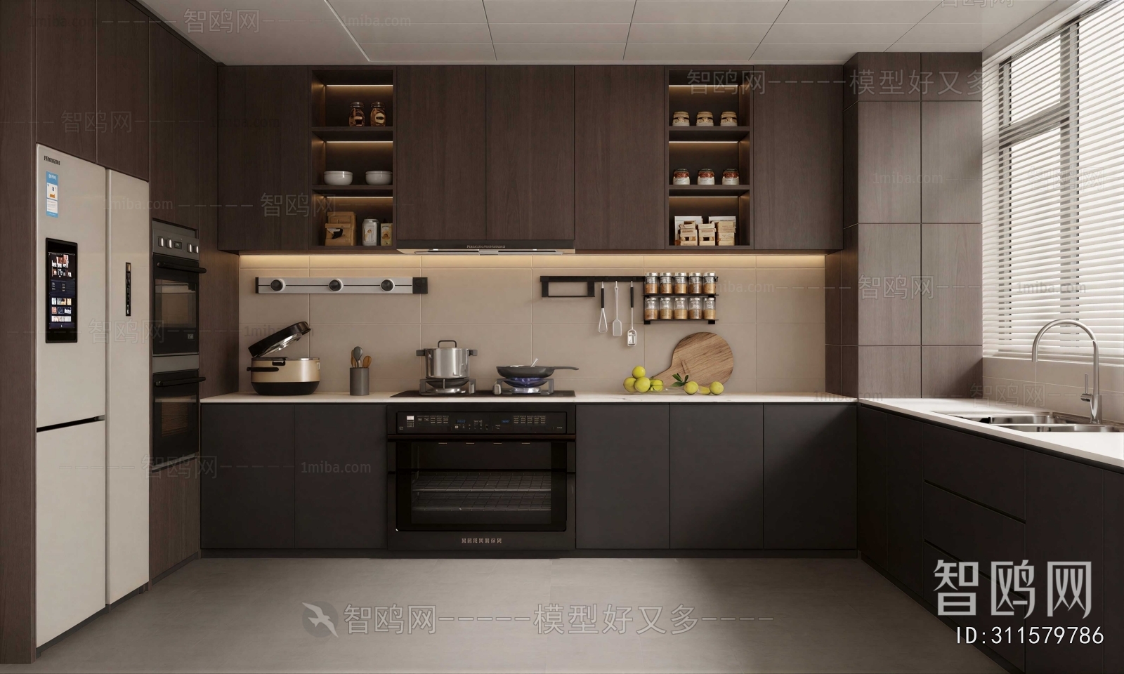 Modern The Kitchen