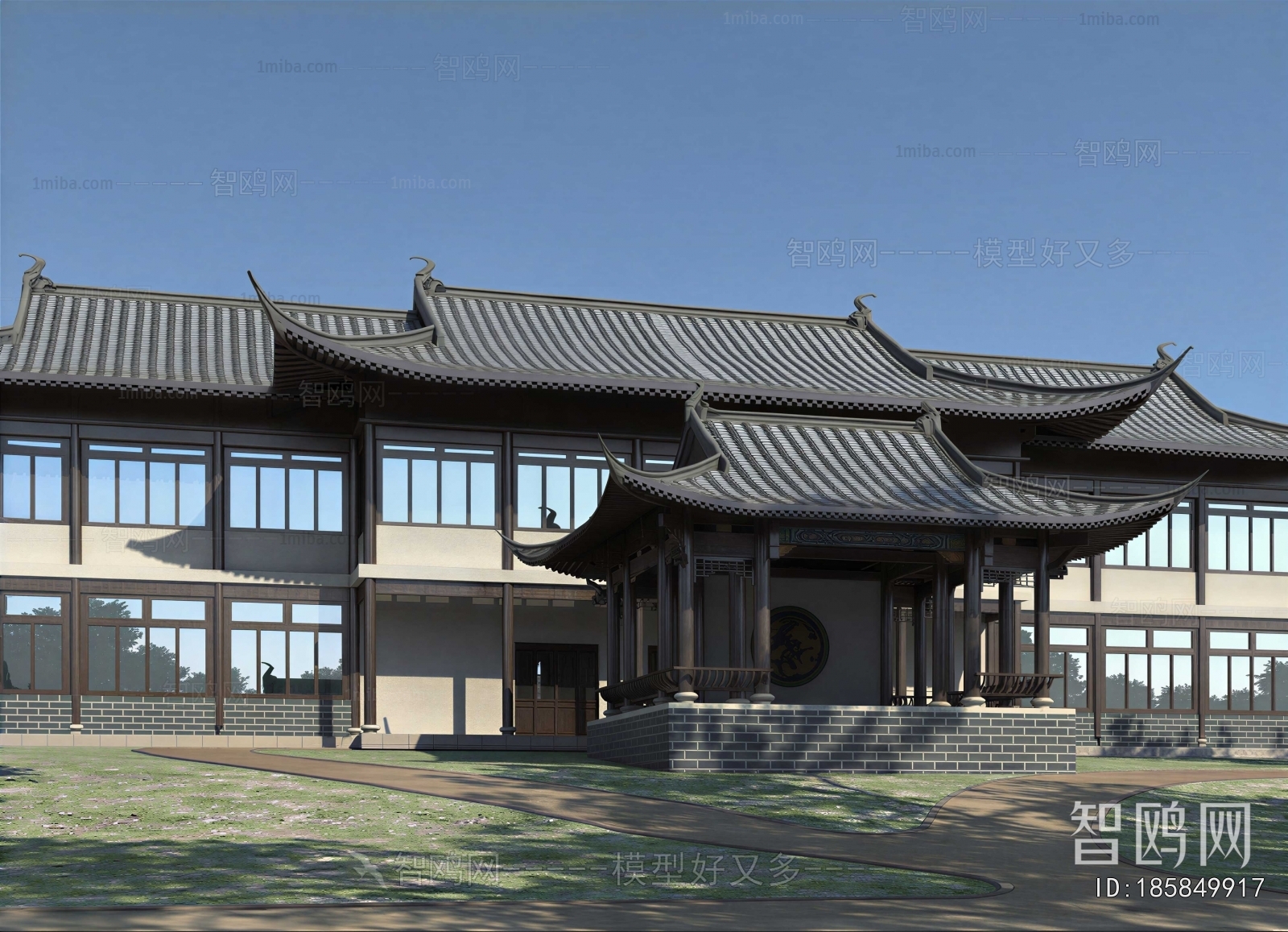 Chinese Style Ancient Architectural Buildings