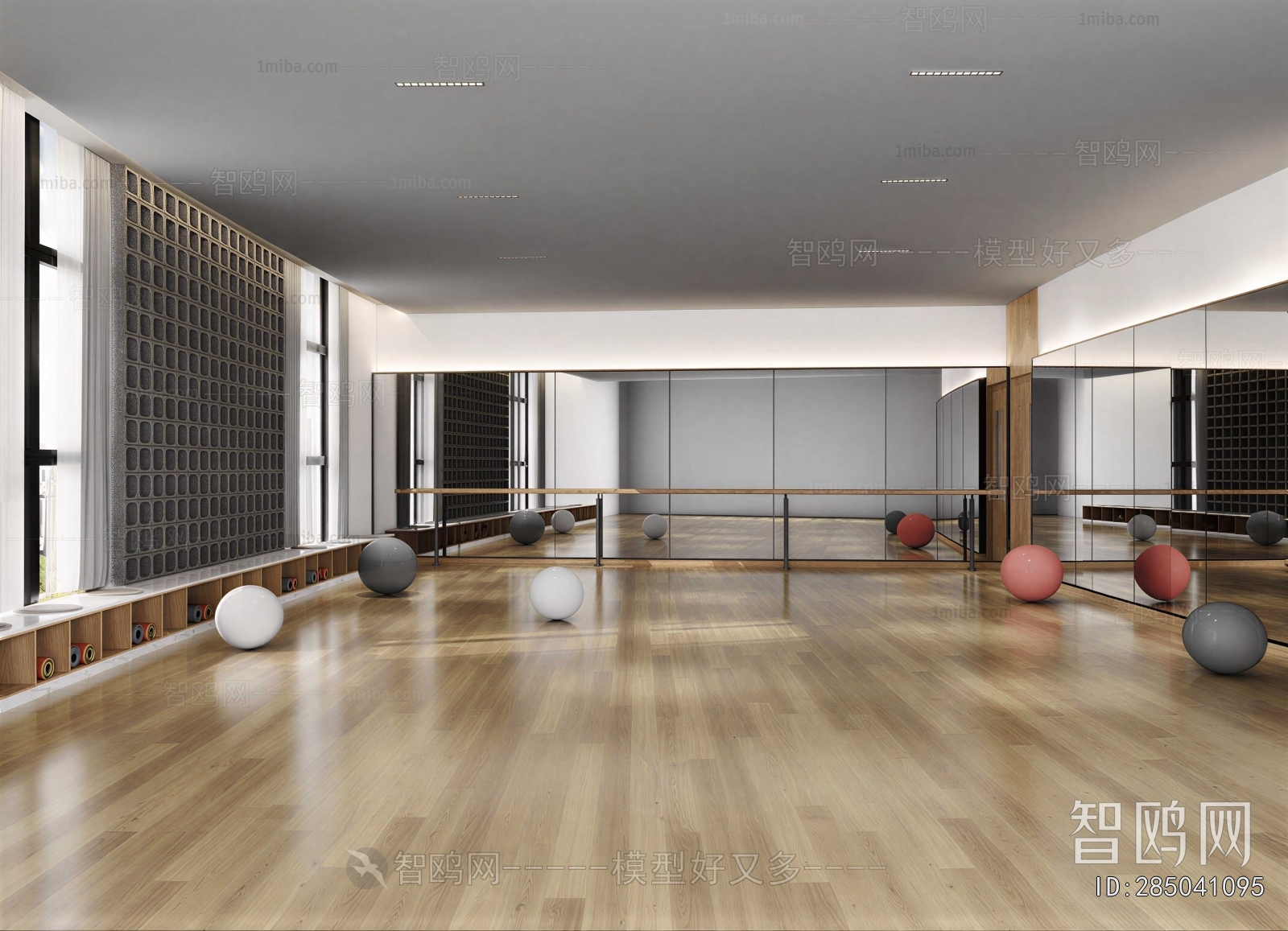 Modern Dance Classroom