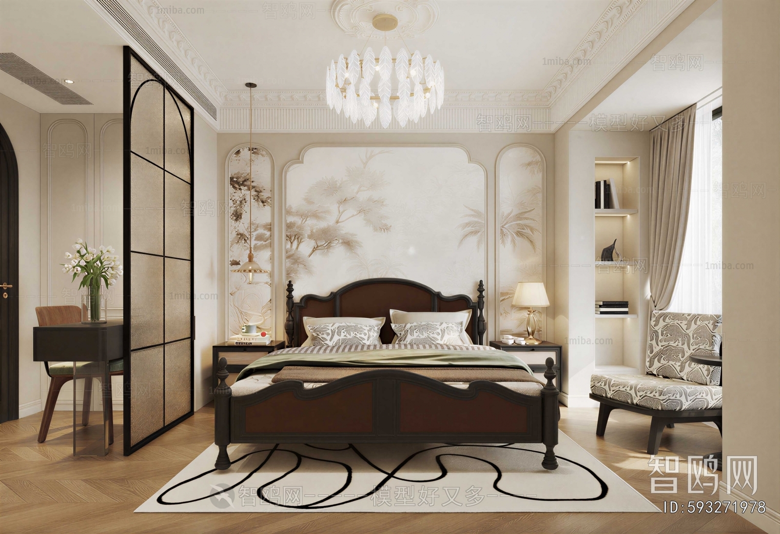 French Style Bedroom