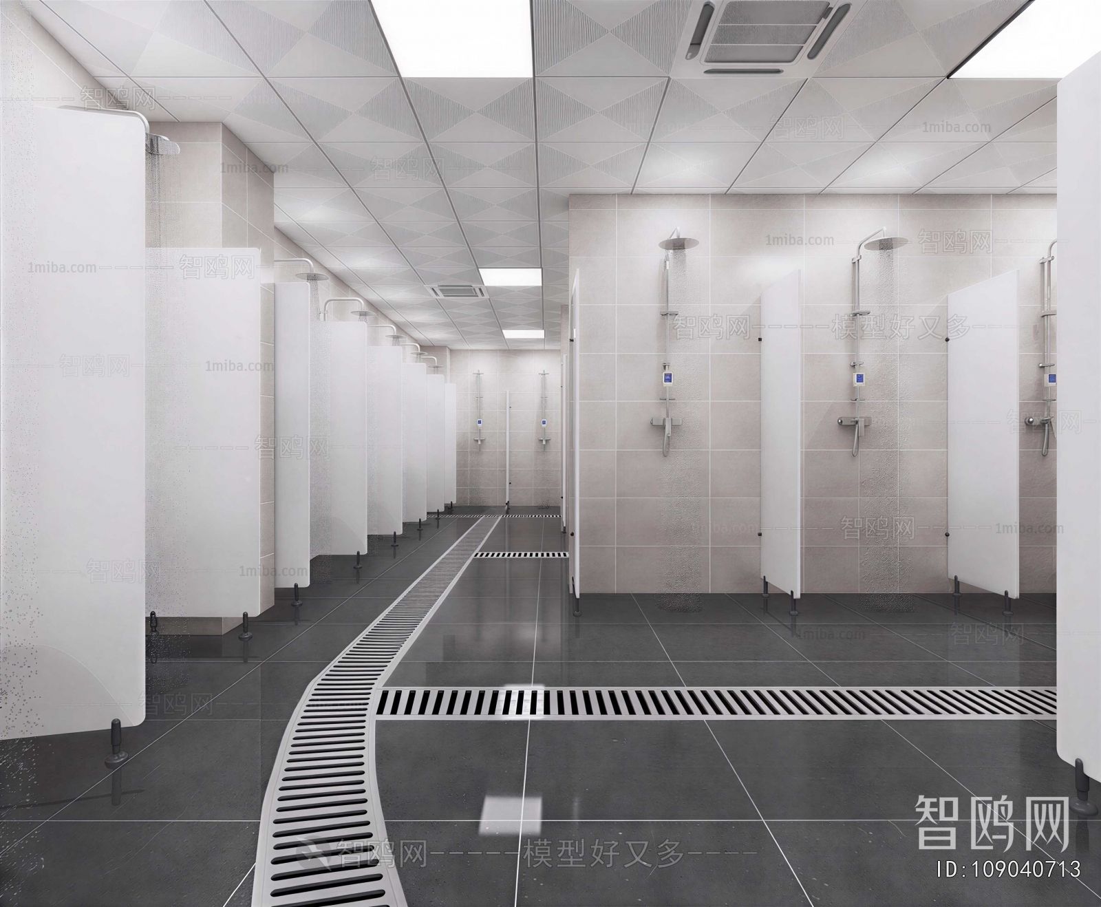 Modern Public Toilet