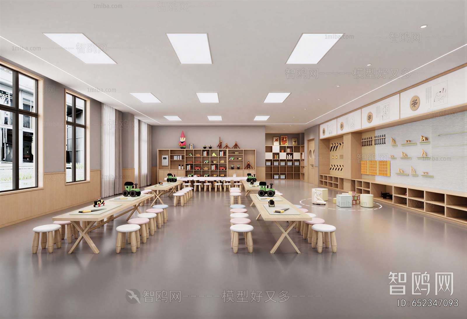 Modern Children's Playroom