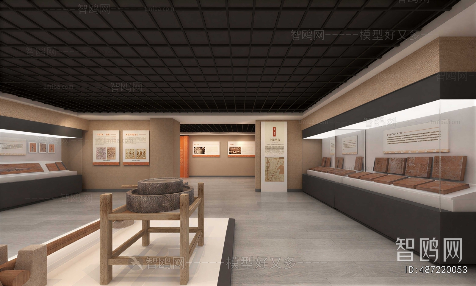New Chinese Style Exhibition Hall