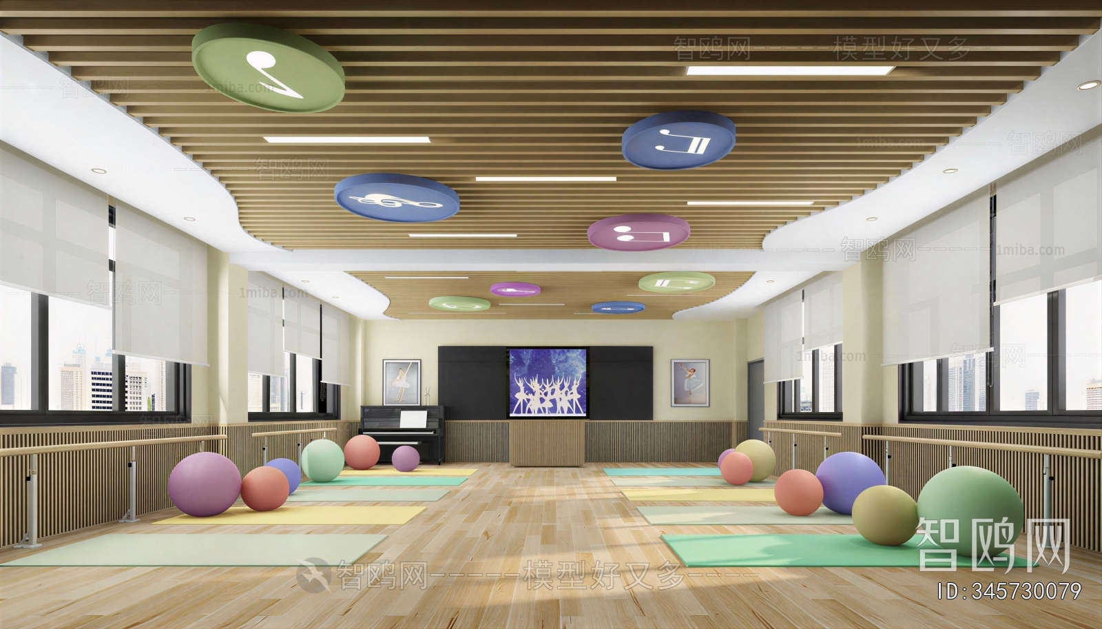 Modern Dance Classroom