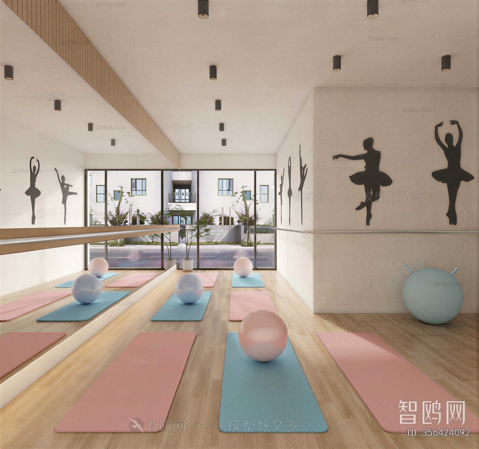 Modern Dance Classroom