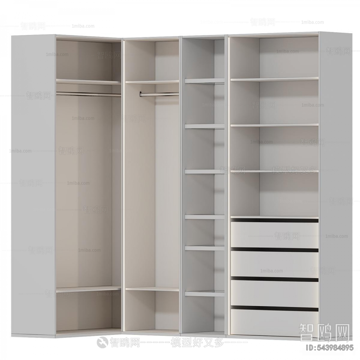 Modern The Wardrobe