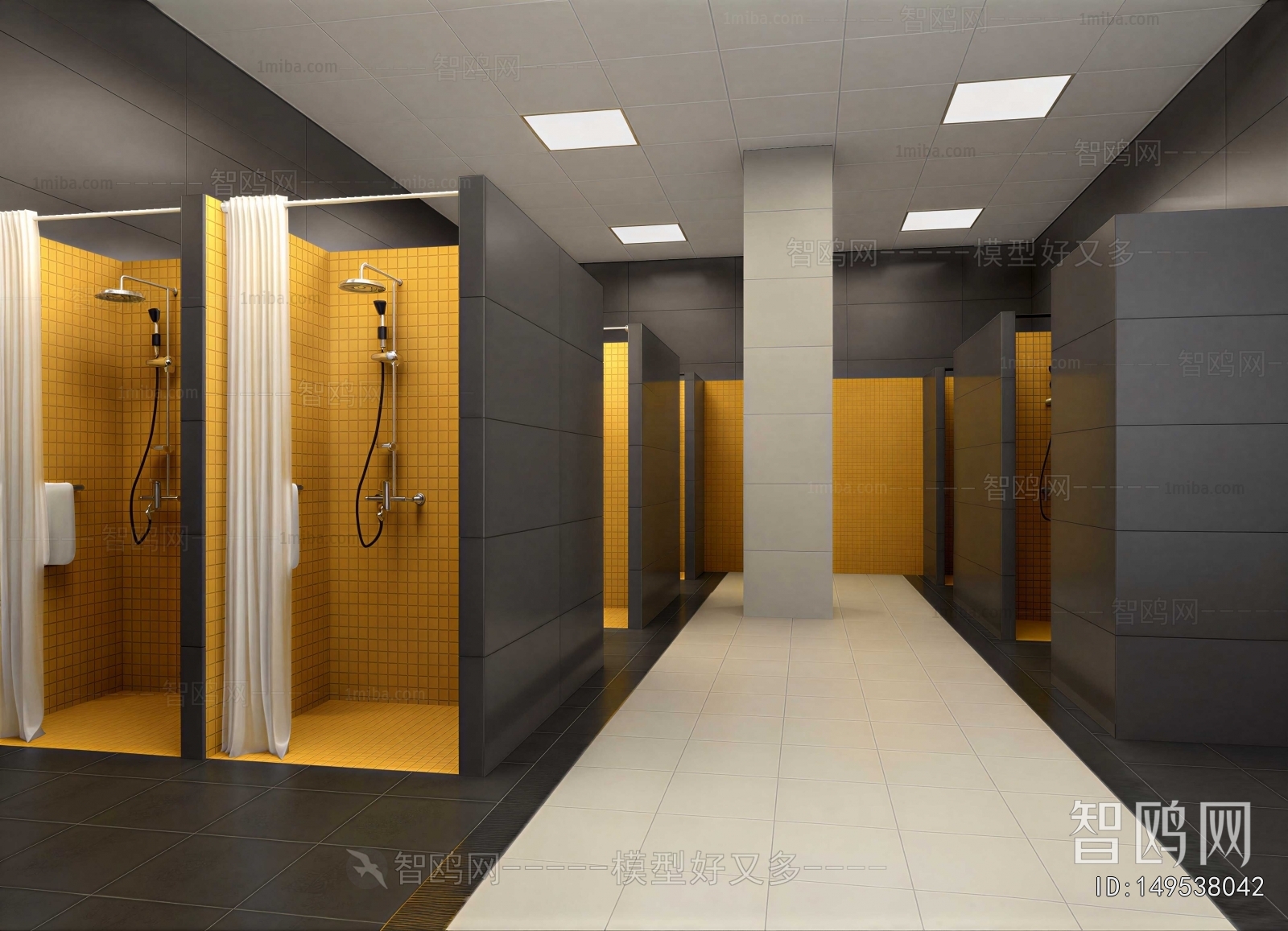 Modern Public Toilet