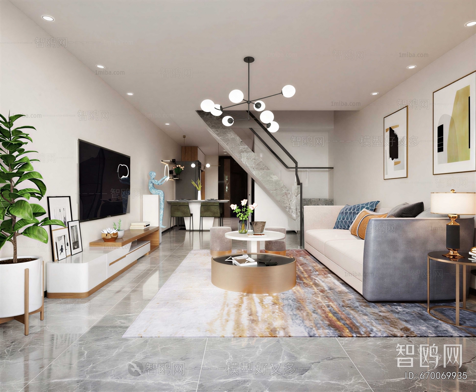 Modern A Living Room