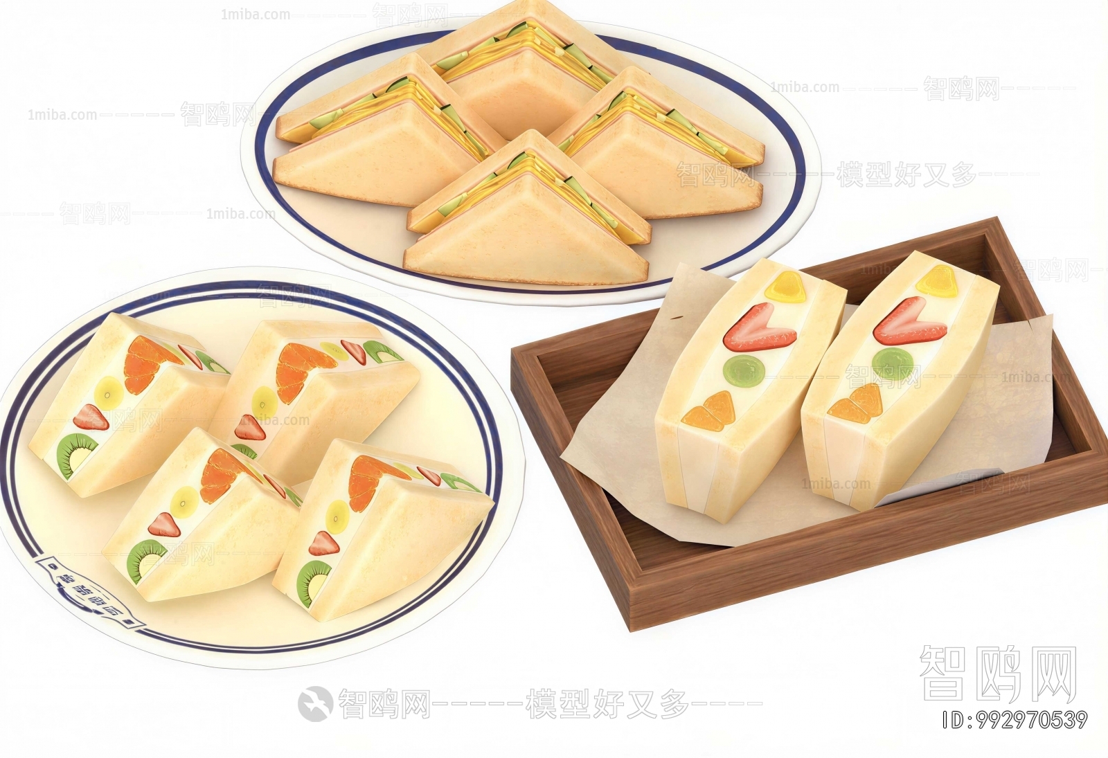 Modern Bread Cake