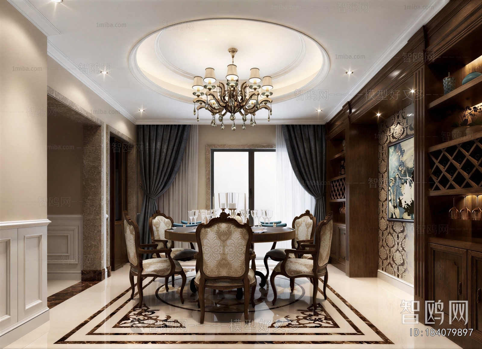 European Style Dining Room