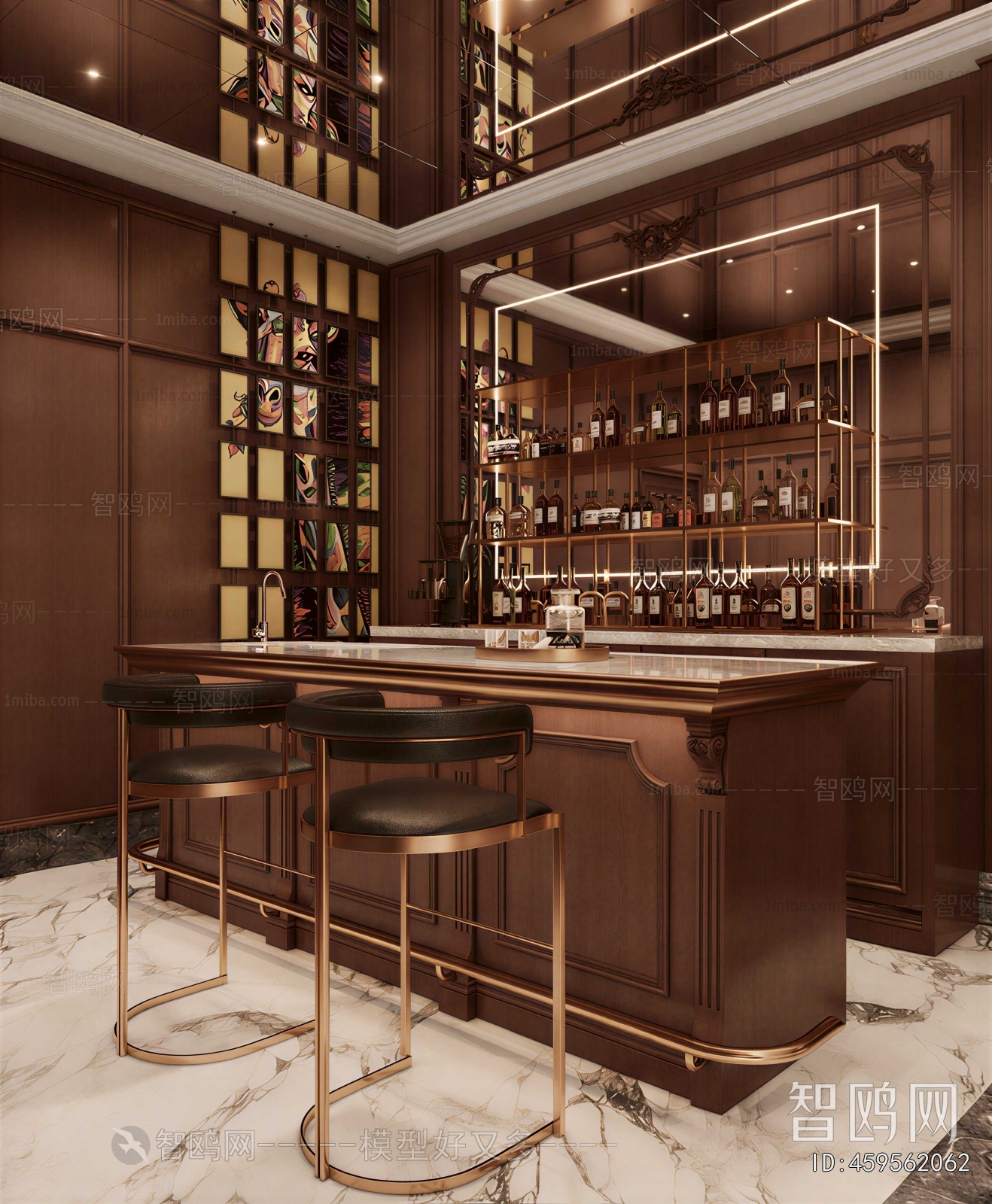 Modern Counter Bar