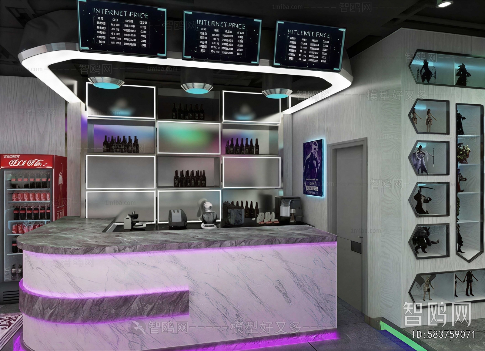 Modern Internet Cafe