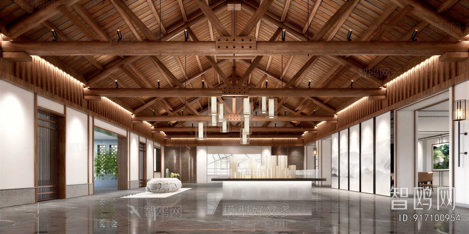 New Chinese Style Reception Hall