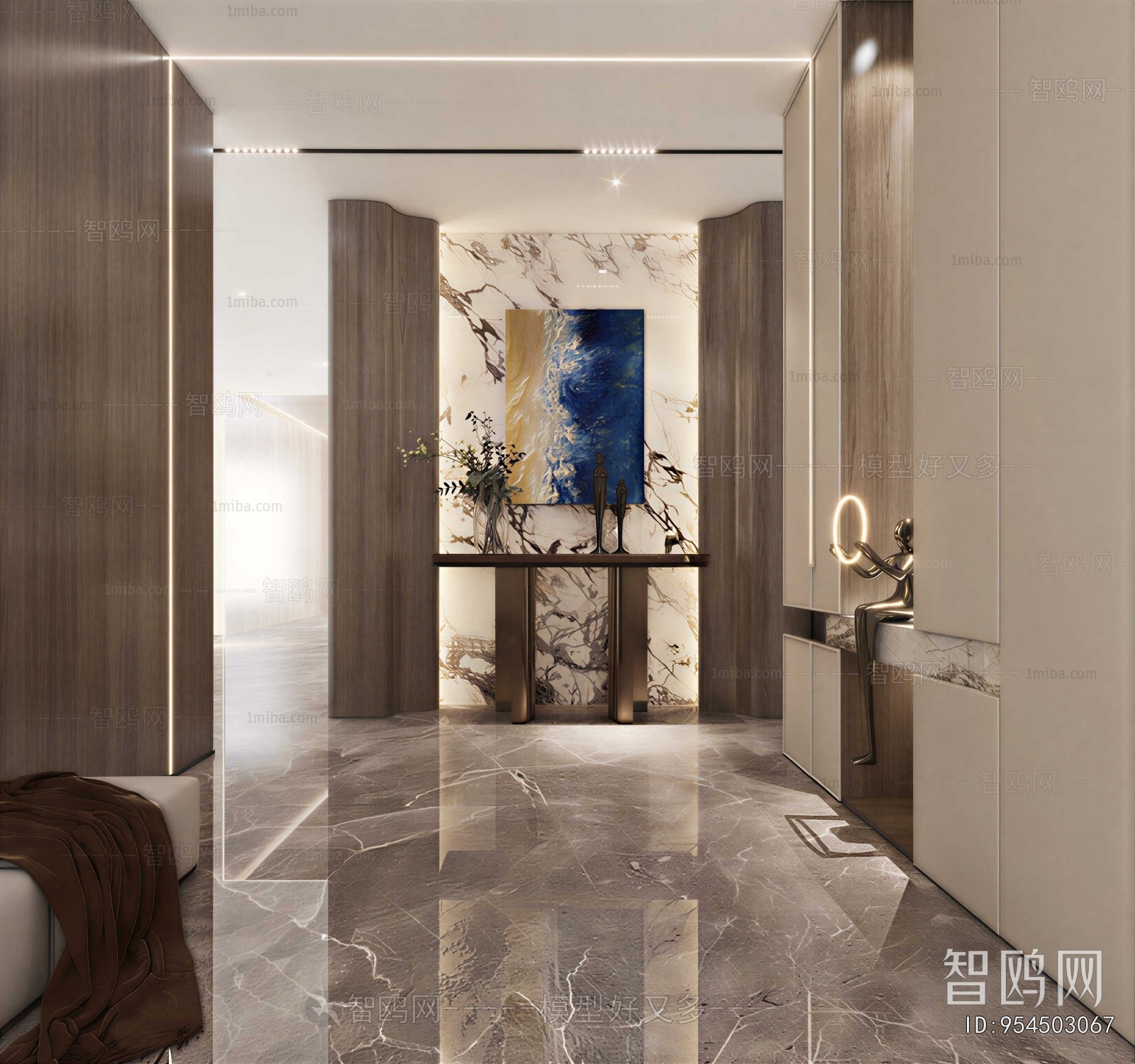 Modern Hallway