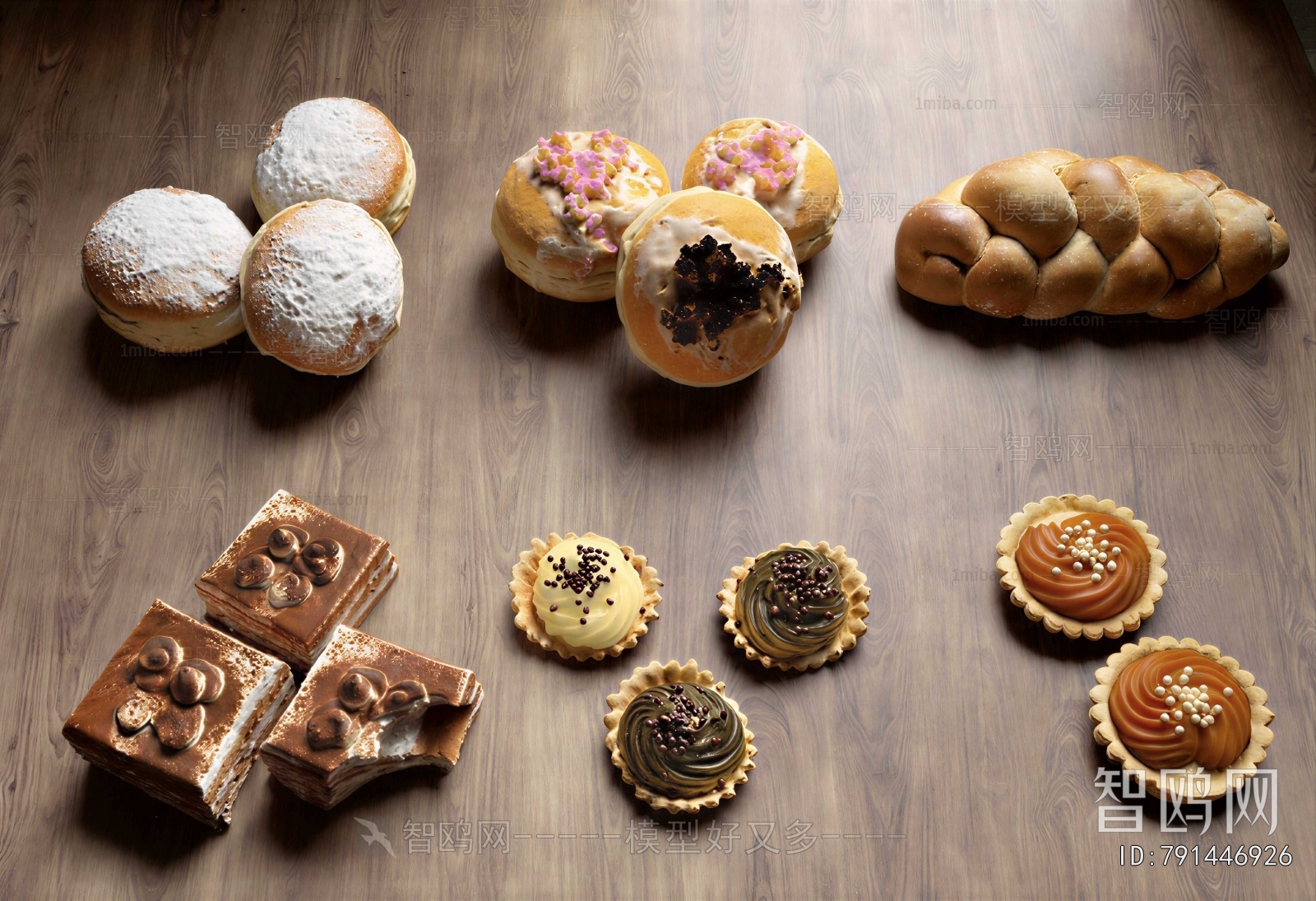 Modern Bread Cake