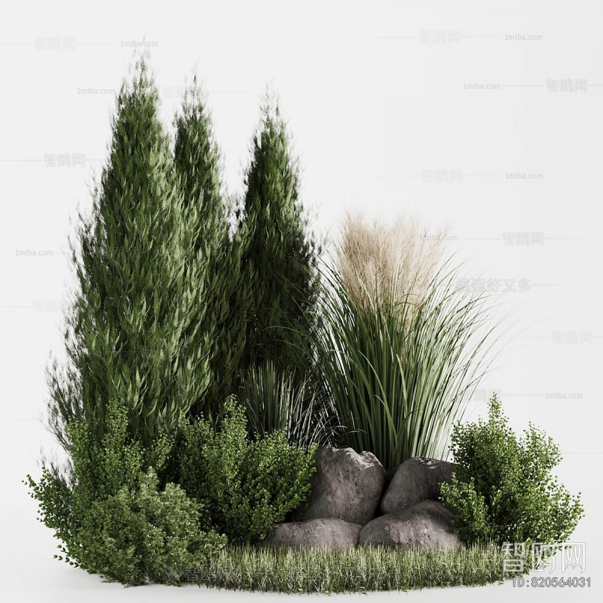 Modern Plant Pile
