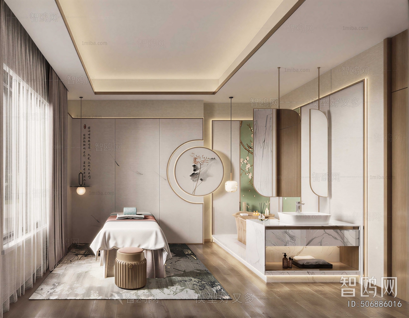 New Chinese Style SPA Beauty