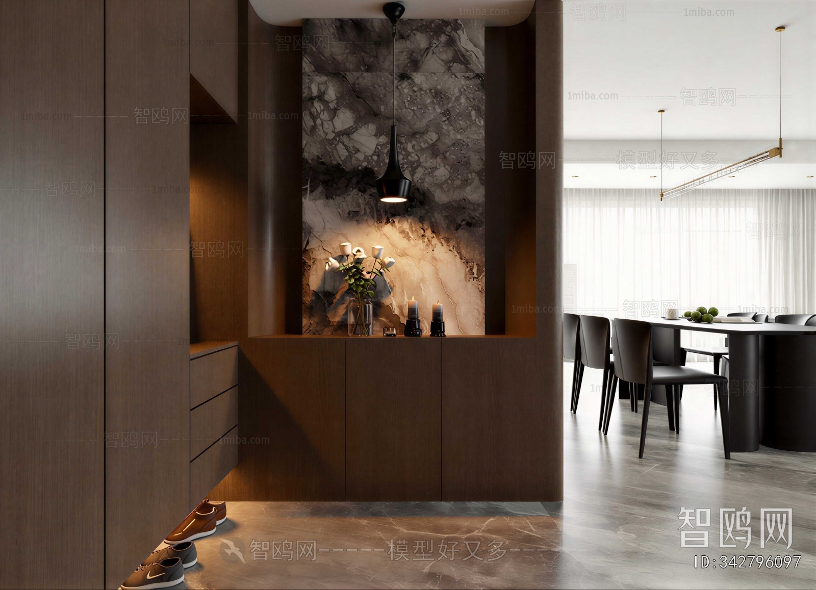 Modern Hallway