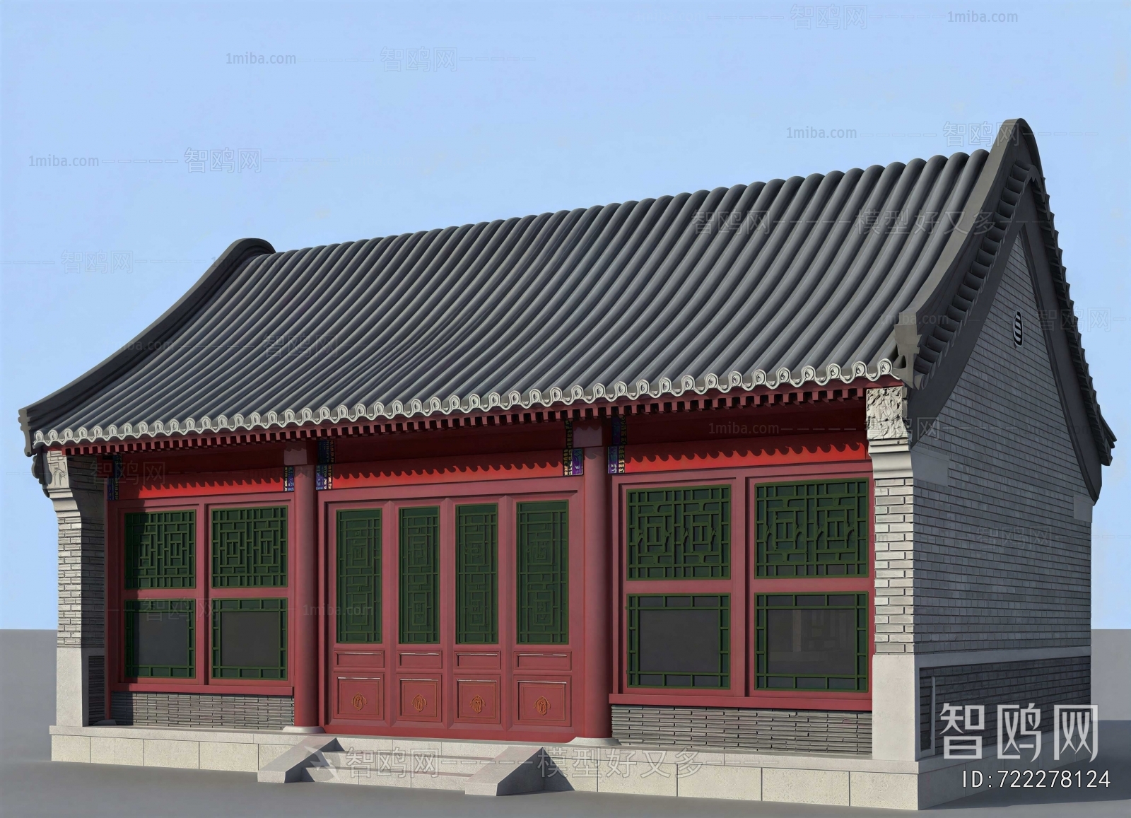 Chinese Style Ancient Architectural Buildings