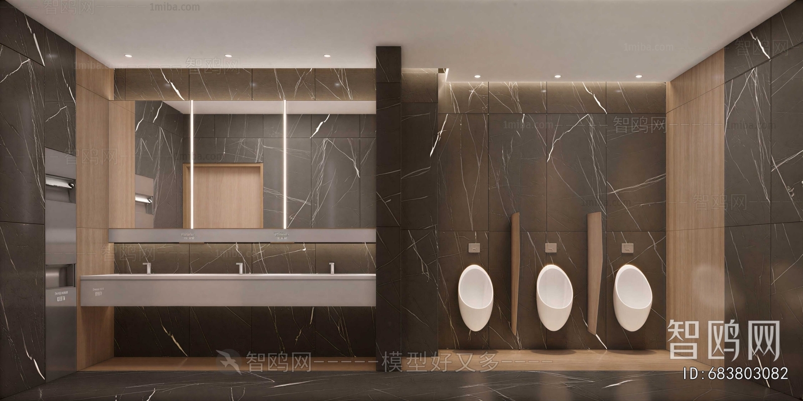 Modern Public Toilet