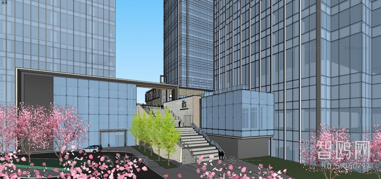 Modern Appearance Of Commercial Building