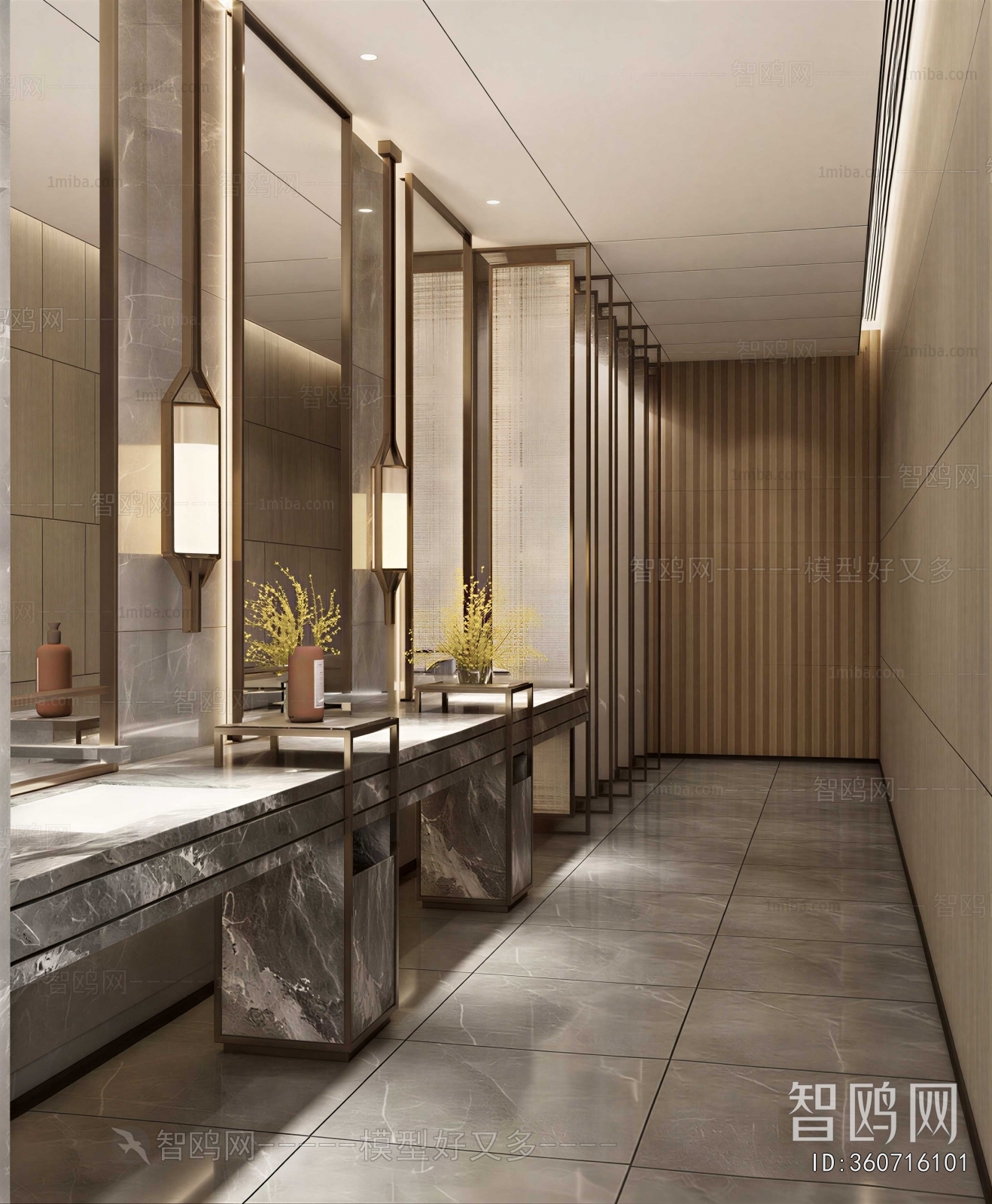 Modern Public Toilet