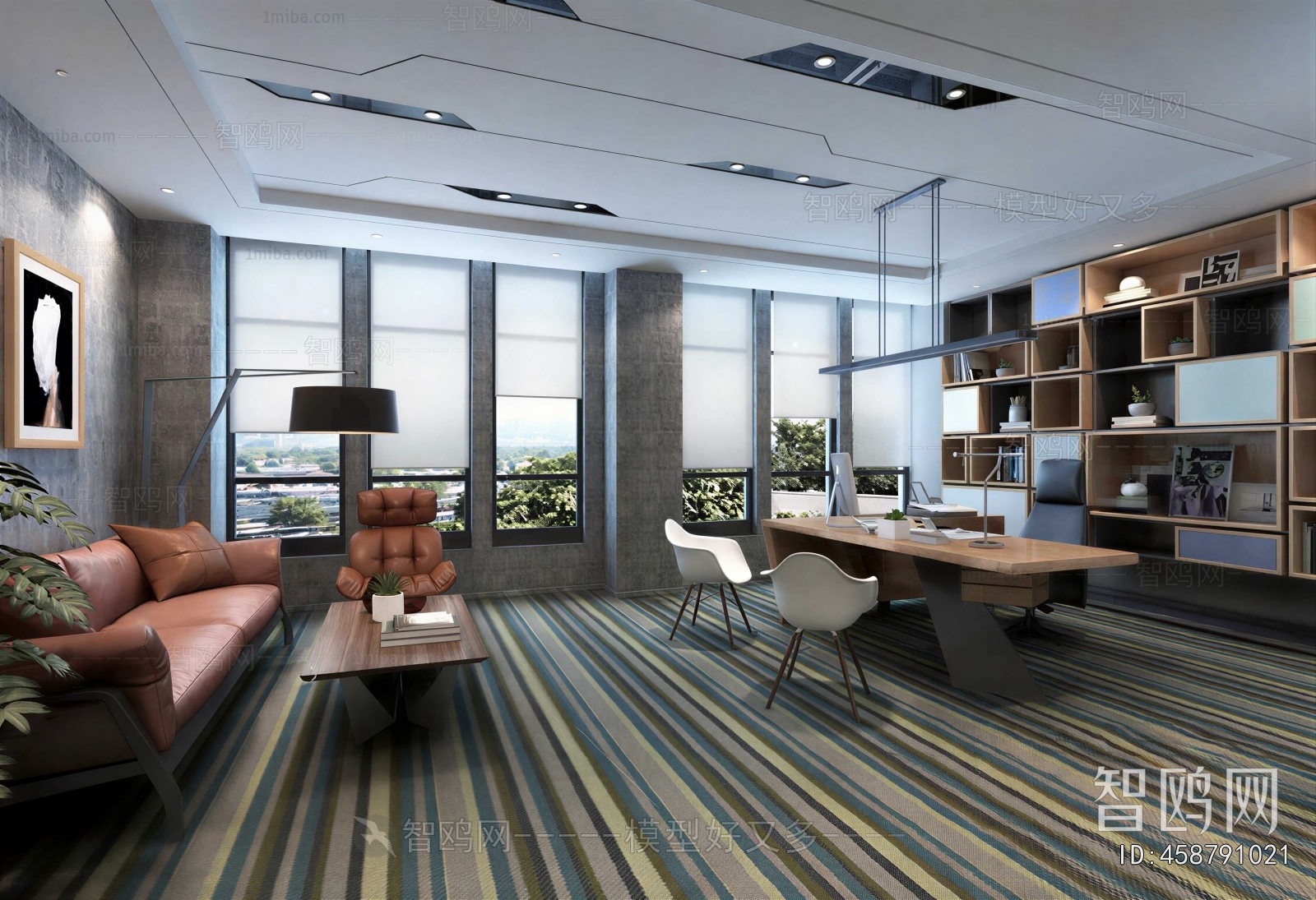 Modern Manager's Office