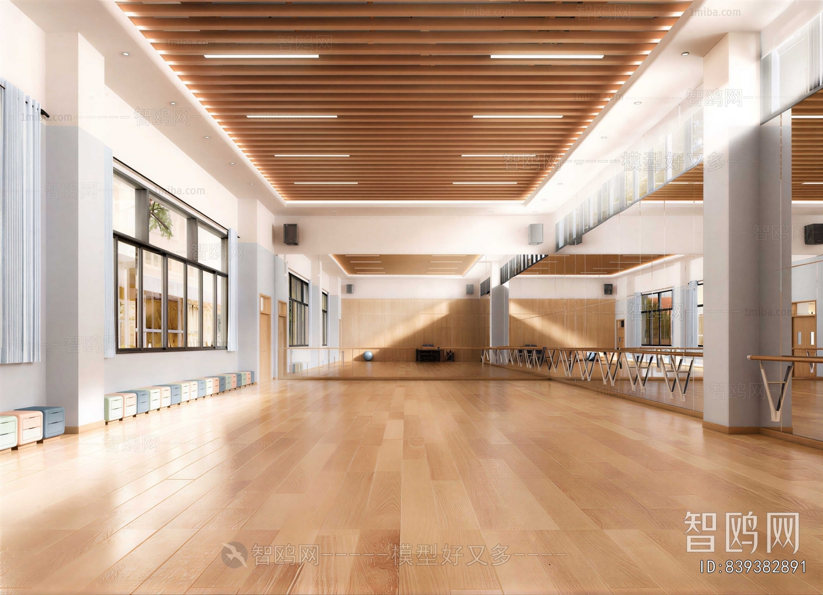 Modern Dance Classroom