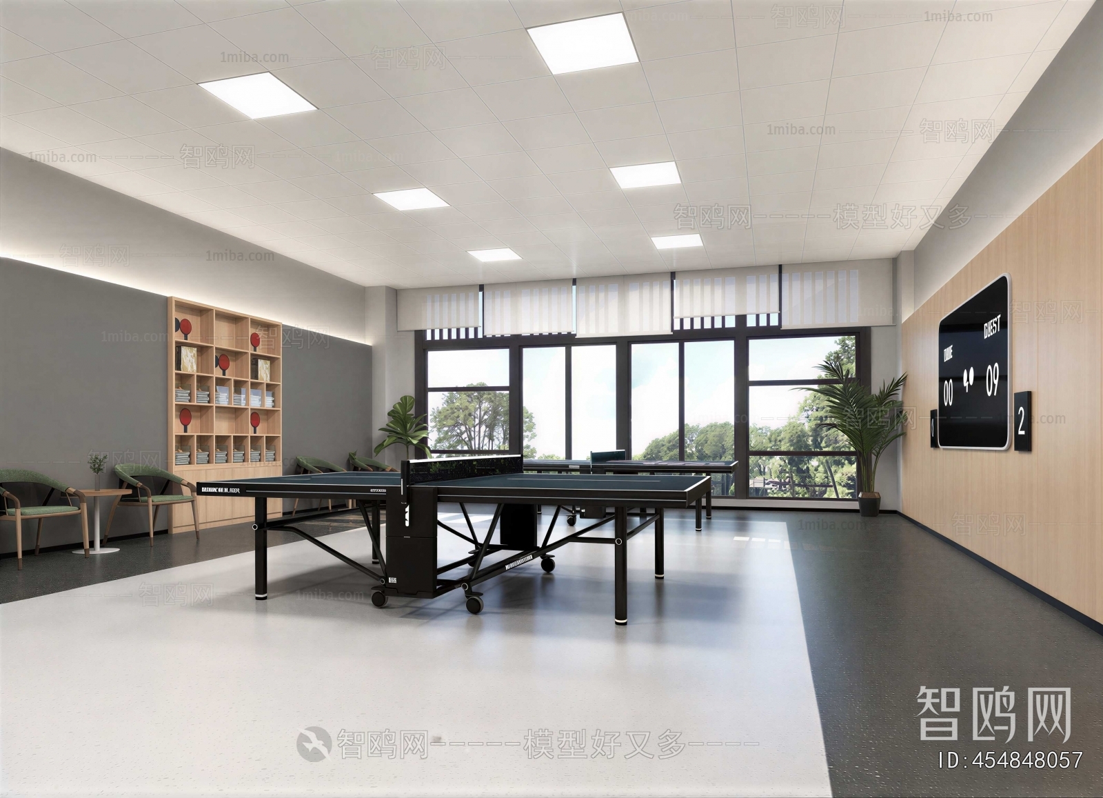 Modern Staff Recreation Room