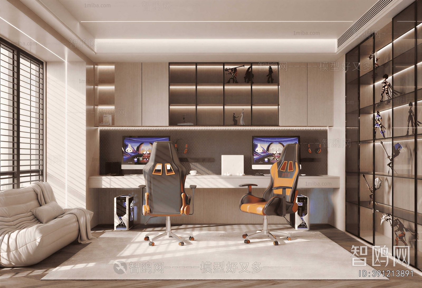 Modern E-sports Room